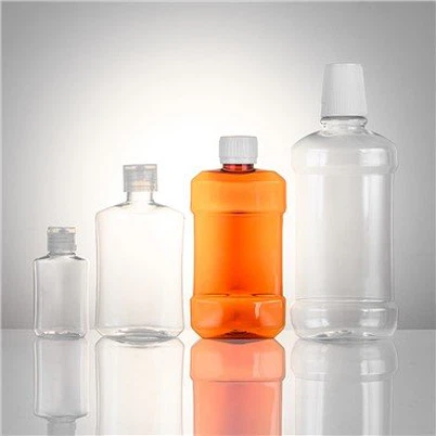 Botol Obat Kumur Plastik Nyaman PET Kosong