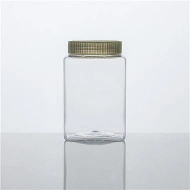 Stoples Plastik Segi Empat Food Grade PET Transparan